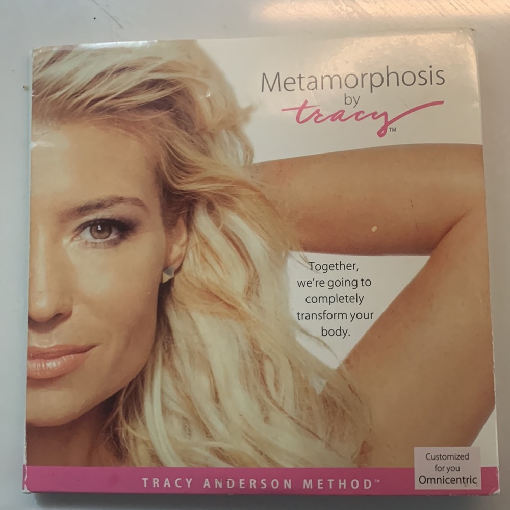 Tracy Anderson metamorphosis 4 CD set